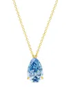 Amairah 14k 1.00 Ct. Tw. Lab-grown Diamond Solitaire Pendant Necklace