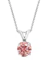 Amairah 14k 2.00 Ct. Tw. Lab-grown Diamond Solitaire Pendant Necklace