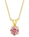 Amairah 14k 2.00 Ct. Tw. Lab-grown Diamond Solitaire Pendant Necklace