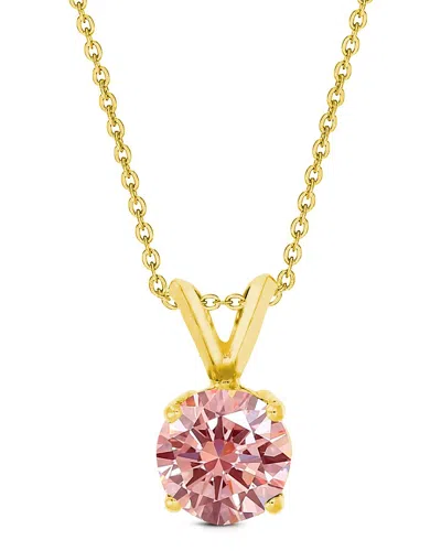 AMAIRAH AMAIRAH 14K 1.00 CT. TW. LAB-GROWN DIAMOND SOLITAIRE PENDANT NECKLACE