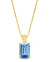Amairah 14k 2.00 Ct. Tw. Lab-grown Diamond Solitaire Pendant Necklace