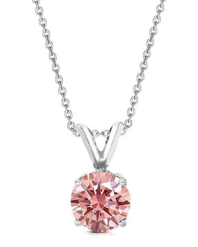 AMAIRAH AMAIRAH 14K 1.00 CT. TW. LAB-GROWN DIAMOND SOLITAIRE PENDANT NECKLACE