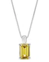 Amairah 14k 1.00 Ct. Tw. Lab-grown Diamond Solitaire Pendant Necklace In Metallic