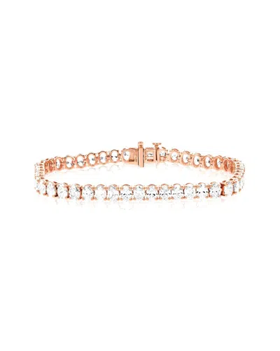 Amairah 14k 10.00 Ct. Tw. Lab-grown Diamond Tennis Bracelet In Gold