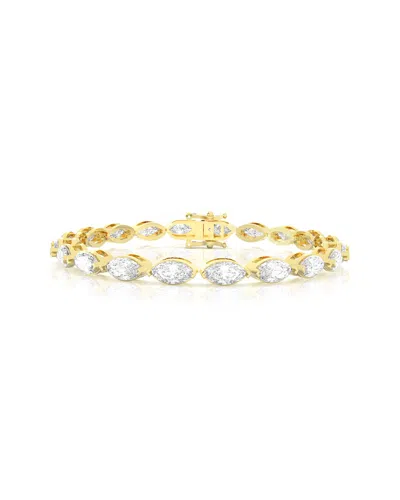 Amairah 14k 10.00 Ct. Tw. Lab-grown Diamond Tennis Bracelet In Gold