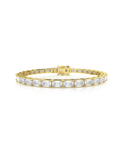 Amairah 14k 10.00 Ct. Tw. Lab-grown Diamond Tennis Bracelet In Gold