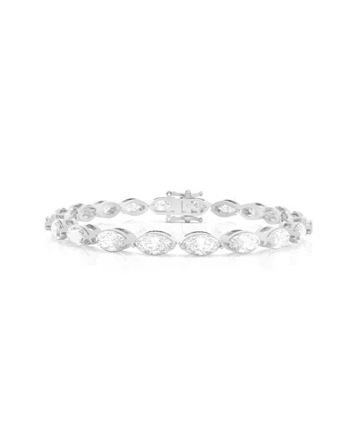 Amairah 14k 10.00 Ct. Tw. Lab-grown Diamond Tennis Bracelet In Silver