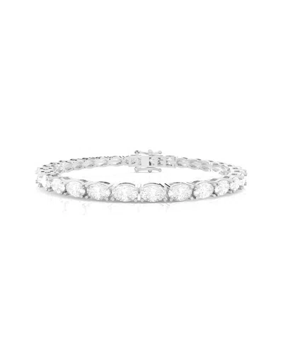 Amairah 14k 10.00 Ct. Tw. Lab-grown Diamond Tennis Bracelet In Silver