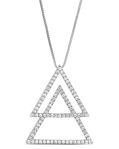 Amairah 14k 1.50 Ct. Tw. Lab-grown Diamond Pendant Necklace In Metallic
