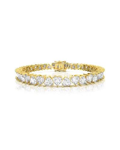 Amairah 14k 15.00 Ct. Tw. Lab-grown Diamond Tennis Bracelet In Gold