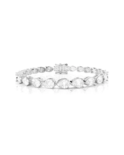 Amairah Silver 15.00 Ct. Tw. Lab-grown Diamond Tennis Bracelet In Metallic