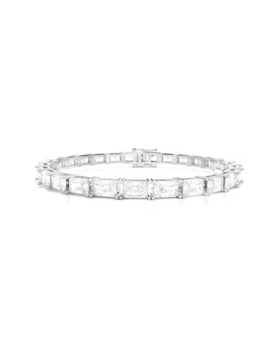 Amairah 14k 15.00 Ct. Tw. Lab-grown Diamond Tennis Bracelet In Silver