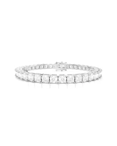 Amairah 14k 15.00 Ct. Tw. Lab-grown Diamond Tennis Bracelet In Silver