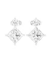 Amairah 14k 1.85 Ct. Tw. Lab-grown Diamond Dangle Earrings In Metallic