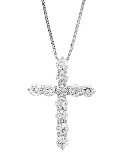 Amairah 14k 2.00 Ct. Tw. Lab-grown Diamond Pendant Necklace In Metallic