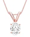 Amairah 14k 2.00 Ct. Tw. Lab-grown Diamond Solitaire Pendant Necklace