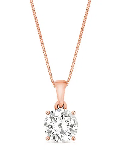 Amairah 14k 2.00 Ct. Tw. Lab-grown Diamond Solitaire Pendant Necklace
