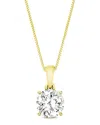 Amairah 14k 2.00 Ct. Tw. Lab-grown Diamond Solitaire Pendant Necklace