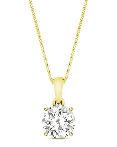 Amairah 14k 2.00 Ct. Tw. Lab-grown Diamond Solitaire Pendant Necklace