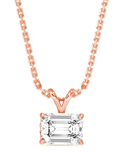 Amairah 14k 3.00 Ct. Tw. Lab-grown Diamond Solitaire Pendant Necklace