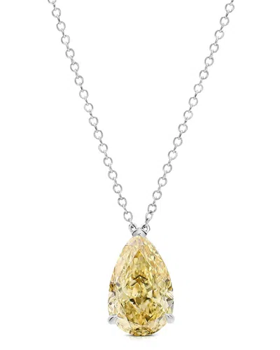 AMAIRAH AMAIRAH 14K 2.00 CT. TW. LAB-GROWN DIAMOND SOLITAIRE PENDANT NECKLACE