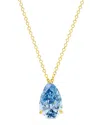 Amairah 14k 1.00 Ct. Tw. Lab-grown Diamond Solitaire Pendant Necklace