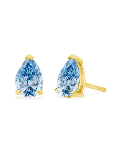 AMAIRAH AMAIRAH 14K 2.00 CT. TW. LAB-GROWN DIAMOND STUD EARRINGS