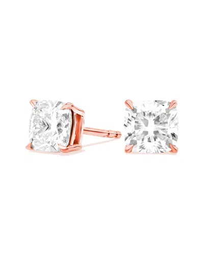 Amairah 14k 2.00 Ct. Tw. Lab-grown Diamond Earrings In Green