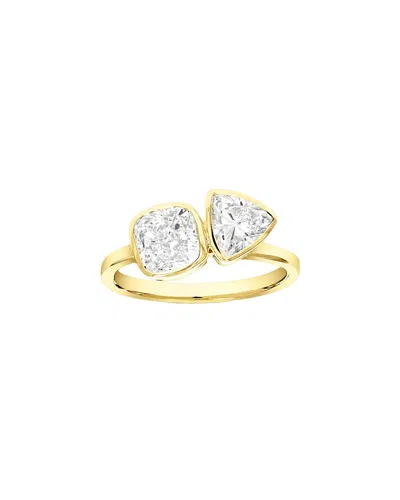 Amairah 14k 2.00 Ct. Tw. Lab-grown Diamond Engagement Ring In Orange