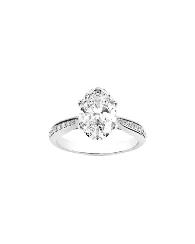 Amairah 14k 2.00 Ct. Tw. Lab-grown Diamond  Engagement Ring In Silver