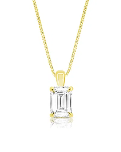 Amairah 14k 2.00 Ct. Tw. Lab-grown Diamond Solitaire Pendant Necklace In Gold