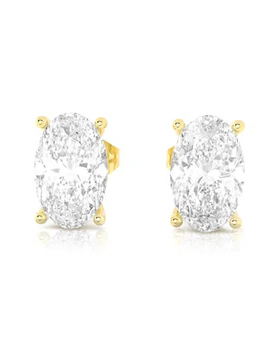Amairah 14k 2.00 Ct. Tw. Lab-grown Diamond Stud Earrings In Silver
