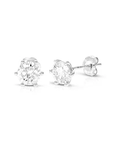 Amairah 14k 2.00 Ct. Tw. Lab-grown Diamond Stud Earrings In Metallic