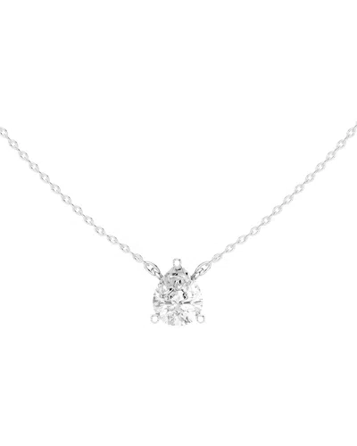 Amairah 14k 2.50 Ct. Tw. Lab-grown Diamond Solitaire Necklace In Metallic