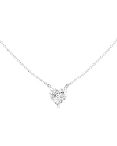 AMAIRAH AMAIRAH 14K 2.50 CT. TW. LAB-GROWN DIAMOND SOLITAIRE NECKLACE