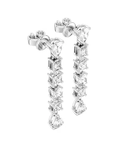 Amairah 14k 2.85 Ct. Tw. Lab-grown Diamond Dangle Earrings In Metallic