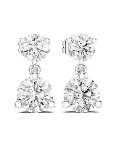 Amairah 14k 3.00 Ct. Tw. Lab-grown Diamond Dangle Earrings In Metallic