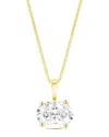 Amairah 14k 3.00 Ct. Tw. Lab-grown Diamond Solitaire Pendant Necklace