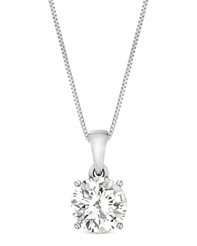 Amairah 14k 3.00 Ct. Tw. Lab-grown Diamond Solitaire Pendant Necklace