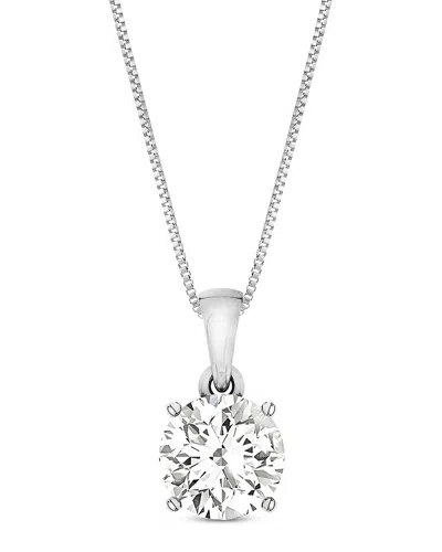 Amairah 14k 3.00 Ct. Tw. Lab-grown Diamond Solitaire Pendant Necklace