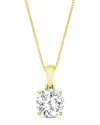 Amairah 14k 3.00 Ct. Tw. Lab-grown Diamond Solitaire Pendant Necklace