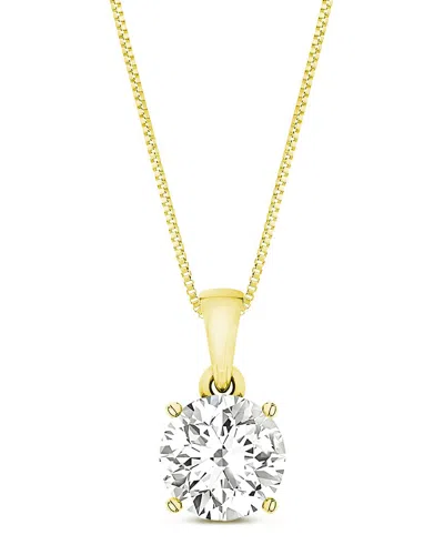 Amairah 14k 3.00 Ct. Tw. Lab-grown Diamond Solitaire Pendant Necklace