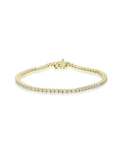Amairah 14k 3.00 Ct. Tw. Lab-grown Diamond Tennis Bracelet In Gold