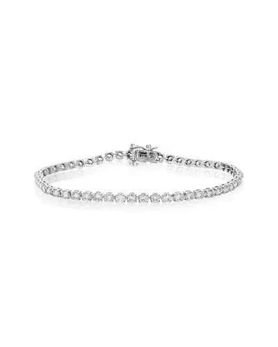 Amairah 14k 3.00 Ct. Tw. Lab-grown Diamond Tennis Bracelet In Transparent
