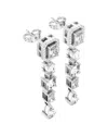 Amairah 14k 2.85 Ct. Tw. Lab-grown Diamond Dangle Earrings In Metallic