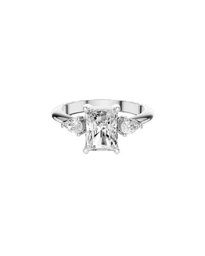 Amairah 14k 3.35 Ct. Tw. Lab-grown Diamond Engagement Ring In Silver