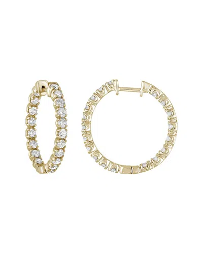 Amairah 14k 3.38 Ct. Tw. Lab-grown Diamond Hoops In Gold