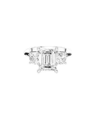 Amairah 14k 3.50 Ct. Tw. Lab-grown Diamond Engagement Ring In Silver