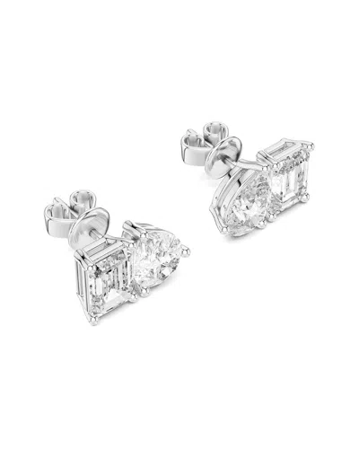Amairah 14k 3.50 Ct. Tw. Lab-grown Diamond Stud Earrings In Metallic