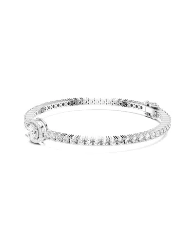 Amairah 14k 3.85 Ct. Tw. Lab-grown Diamond Tennis Bracelet In Silver